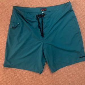 Patagonia swim shorts size 40 teal